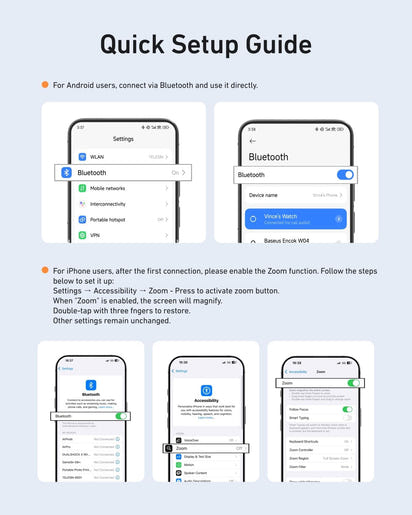 Magnetic mobile phone camera handle